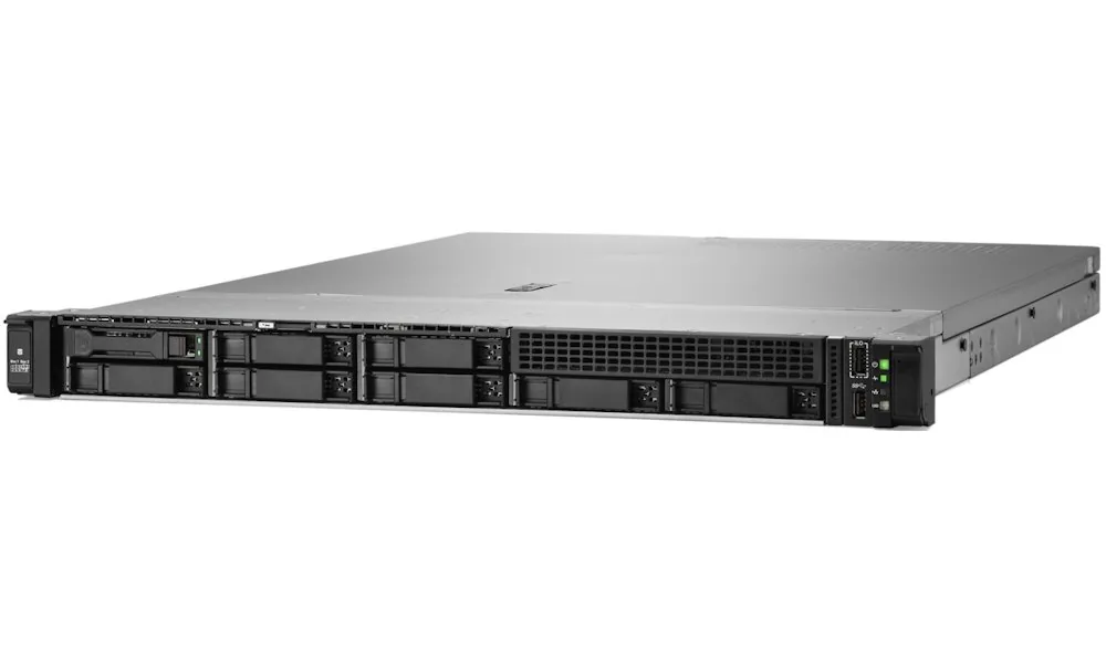 HPE Server DL320 G12 6505P, 1P, 1x64GB, 2x480GB SDD, MR408i-o, 8SFF, iLO6, 2x1000W, 1U, Rack, 3 3 3 Smart Choice