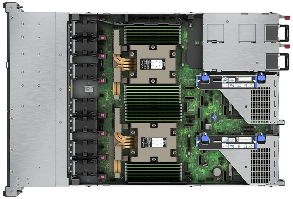 HPE DL365 G11 9115, 64GB, 2 x 480GB SSD