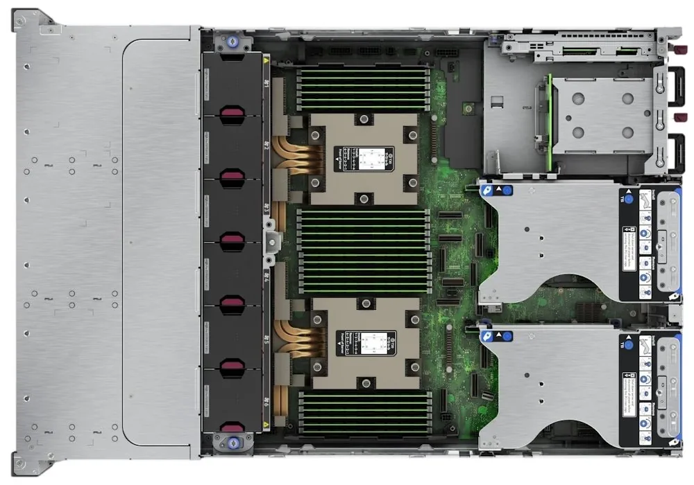 HPE DL385 G11 9115, 64GB, 2 x 480GB SSD