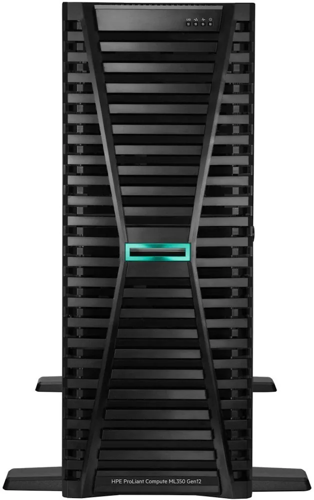 HPE Server ML350 G12 6505P, 2P, 1x64GB, 2x960GB MU SSD, MR408i-o, 8SFF, 2x1000W, Tower, 3 3 3 Smart Choice