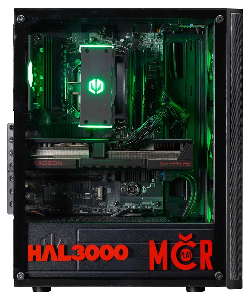 HAL3000 MČR Finale Pro AMD Ryzen 5 7600 32GB DDR5 RX 9070 GRE 1TB PCIe4 SSD WiFi W11