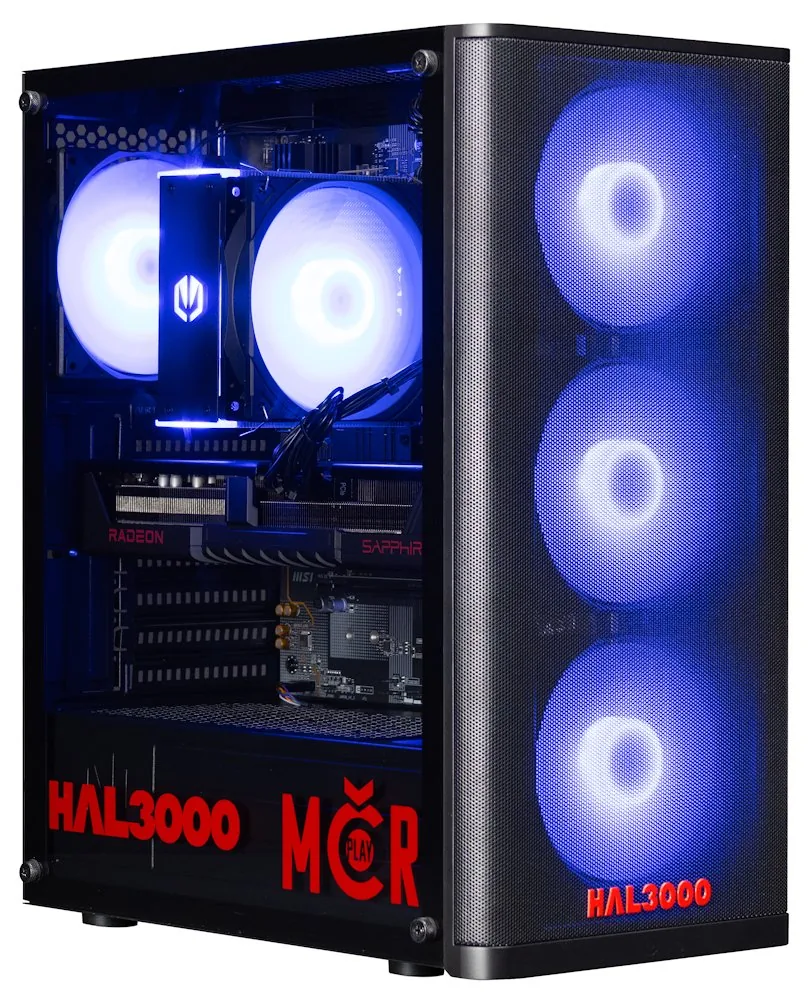 HAL3000 MČR Finale Pro AMD Ryzen 5 7600 32GB DDR5 RX 9070 GRE 1TB PCIe4 SSD WiFi W11