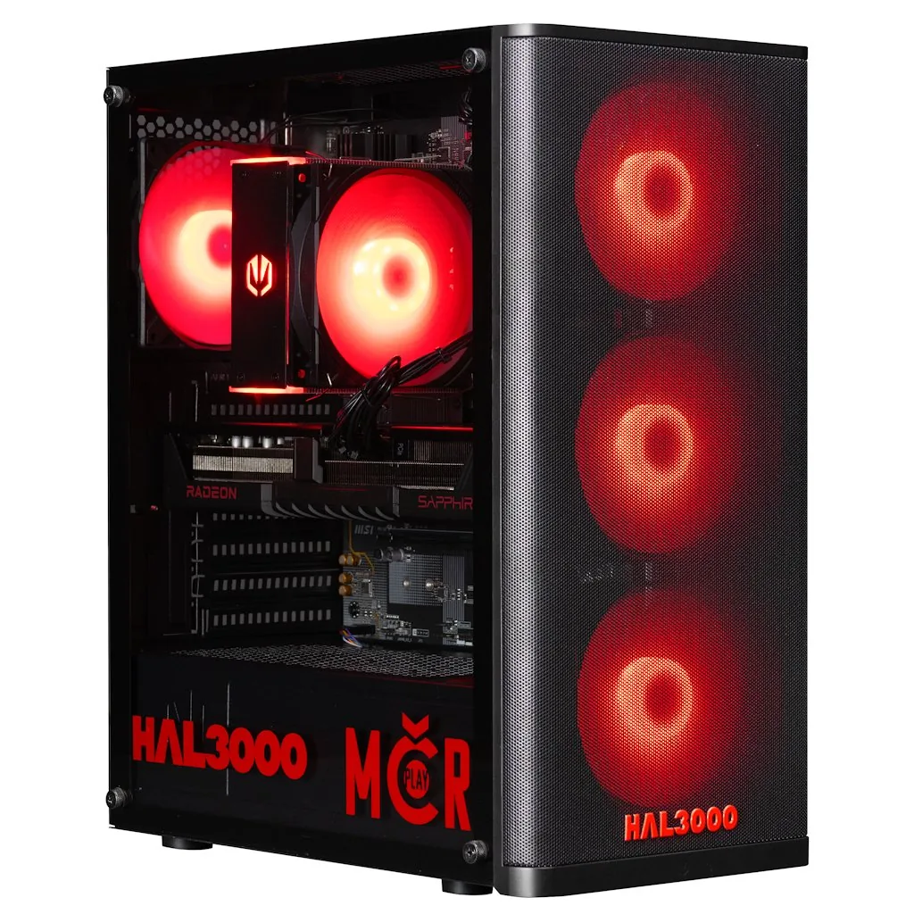 HAL3000 MČR Finale Pro AMD Ryzen 5 7600 32GB DDR5 RX 9070 GRE 1TB PCIe4 SSD WiFi W11
