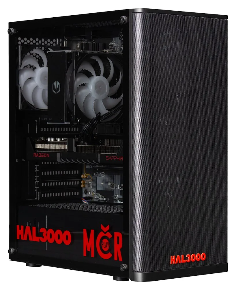 HAL3000 MČR Finale Pro AMD Ryzen 5 7600 32GB DDR5 RX 9070 GRE 1TB PCIe4 SSD WiFi W11