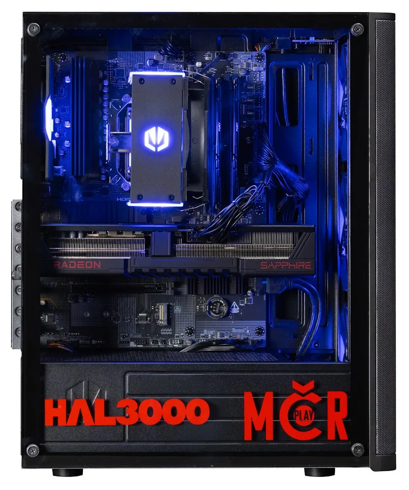 HAL3000 MČR Finale Pro AMD Ryzen 5 7600 32GB DDR5 RX 9070 GRE 1TB PCIe4 SSD WiFi W11