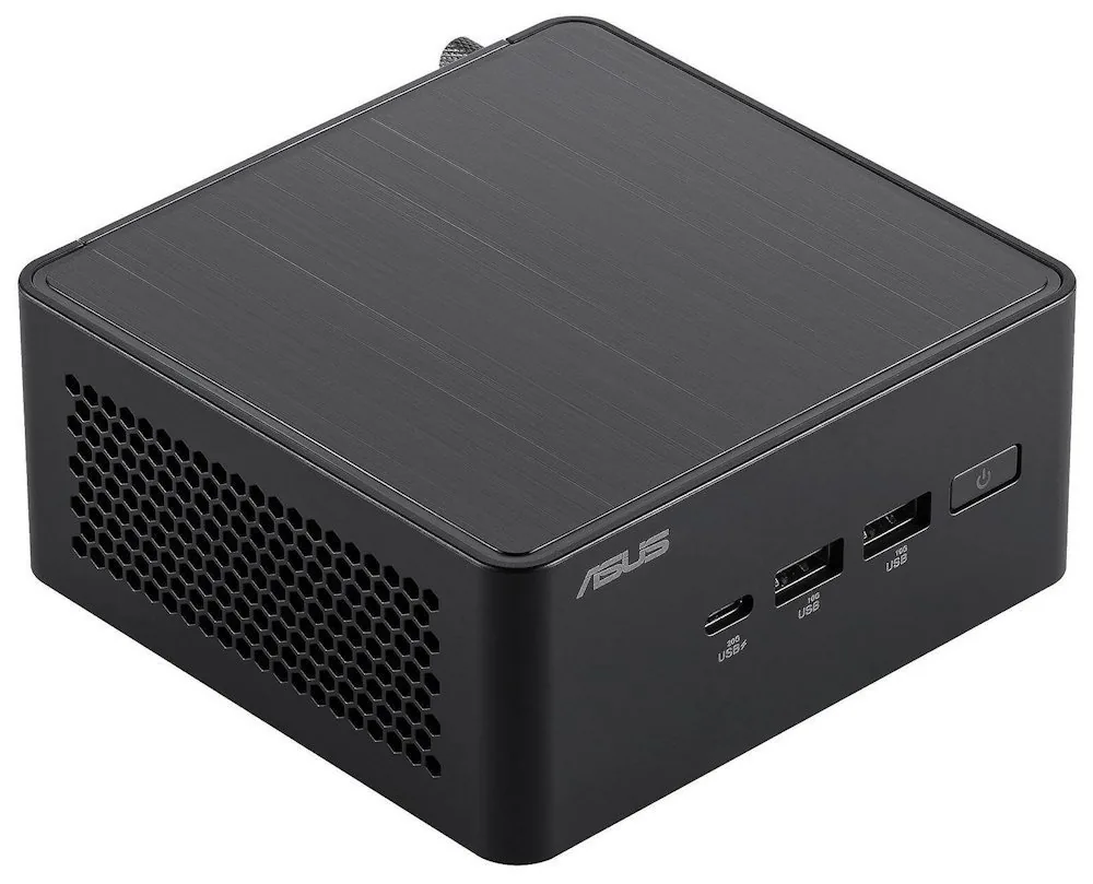 ASUS NUC 14 Pro RNUC14RVHU500002I - Barebone - mini PC 1 x Core Ultra 5 125H / až 4.5 GHz - RAM 0 GB - Intel Arc Graphics - Gigabit Ethernet, 2.5 Gigabit Ethernet, IEEE 802.11ax (Wi-Fi 6E), Bluetooth 5.3 - černá