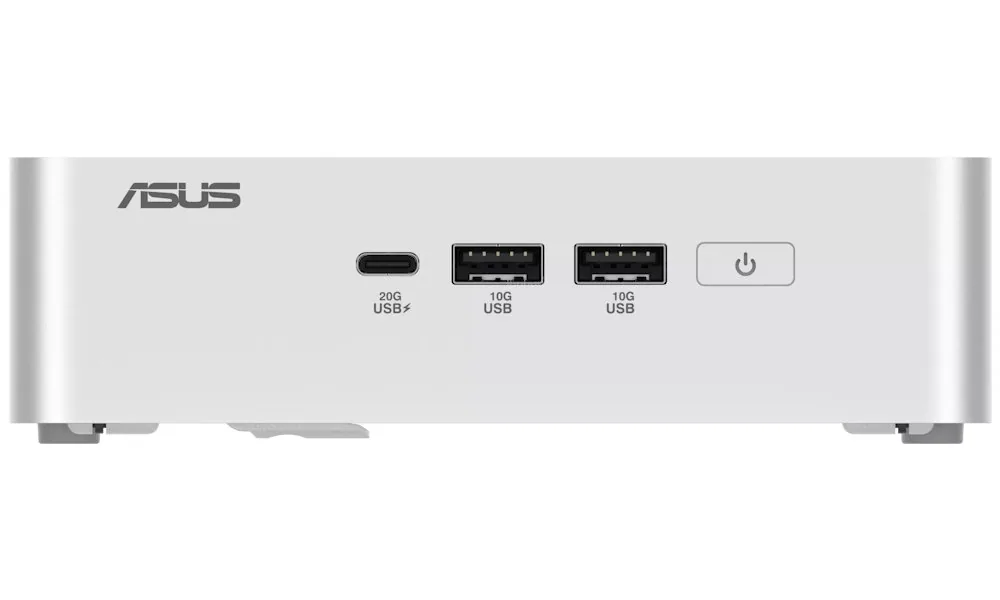 ASUS NUC 15 Pro+ RNUC15CRSU700002 - Barebone - mini PC 1 x Core Ultra 7 255H / až 5.1 GHz - RAM 0 GB - Arc Graphics 140T - Gigabit Ethernet, 2.5 Gigabit Ethernet, IEEE 802.11ax (Wi-Fi 6), Bluetooth 5.4, IEEE 802.11be (Wi-Fi 7) - stříbrná