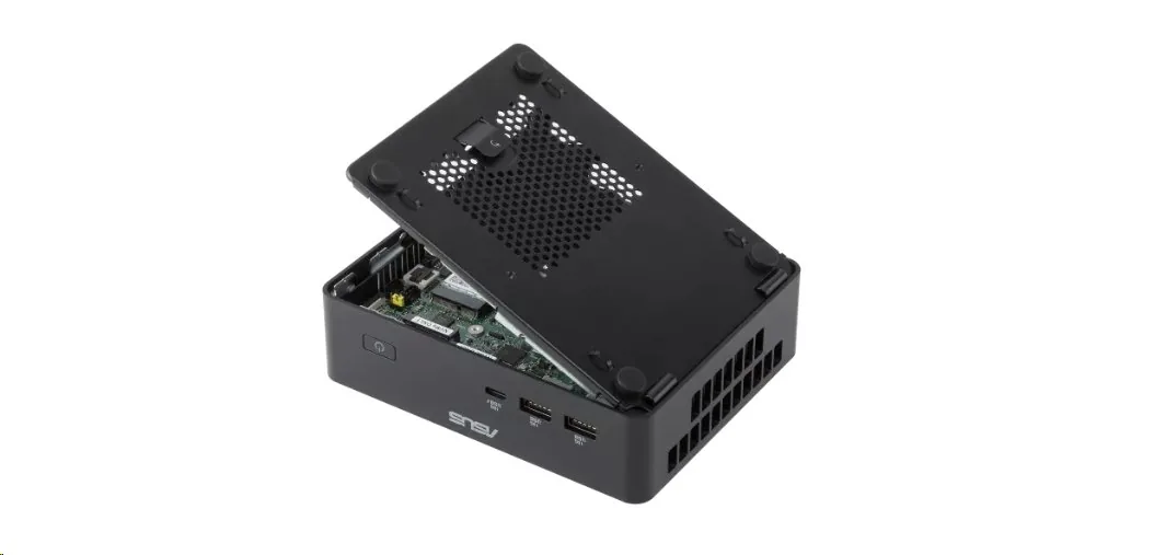 ASUS NUC 16 Pro RNUC16GDKU560002 - Barebone - mini PC 1 x Core Ultra 5 325 / až 4.5 GHz - RAM 0 GB - Intel Graphics - IEEE 802.11ax (Wi-Fi 6), IEEE 802.11be (Wi-Fi 7), 2.5 Gigabit Ethernet, Gigabit Ethernet - černá