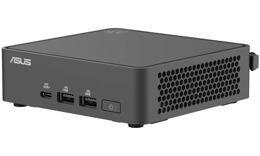 ASUS NUC 15 Pro RNUC15CRKU506302 - Mini PC Core Ultra 7 225H / až 4.9 GHz - RAM 16 GB - SSD 512 GB - NVMe - Arc Graphics 130T - Gigabit Ethernet, 2.5 Gigabit Ethernet, IEEE 802.11ax (Wi-Fi 6), IEEE 802.11be (Wi-Fi 7), Bluetooth 5.4 - žádný OS - monitor: ž