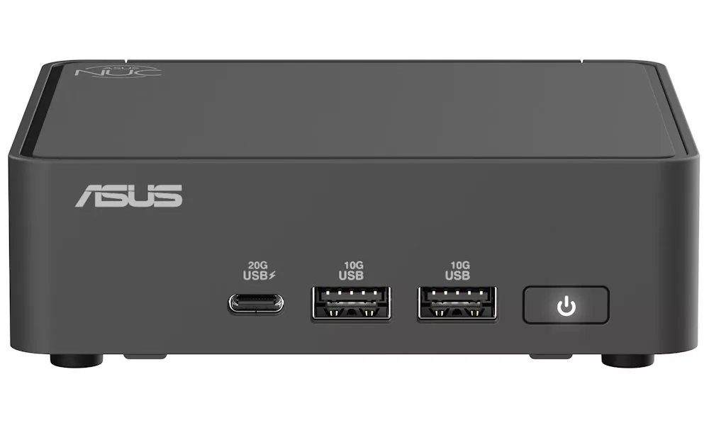ASUS NUC 15 Pro RNUC15CRKU506302 - Mini PC Core Ultra 7 225H / až 4.9 GHz - RAM 16 GB - SSD 512 GB - NVMe - Arc Graphics 130T - Gigabit Ethernet, 2.5 Gigabit Ethernet, IEEE 802.11ax (Wi-Fi 6), IEEE 802.11be (Wi-Fi 7), Bluetooth 5.4 - žádný OS - monitor: ž