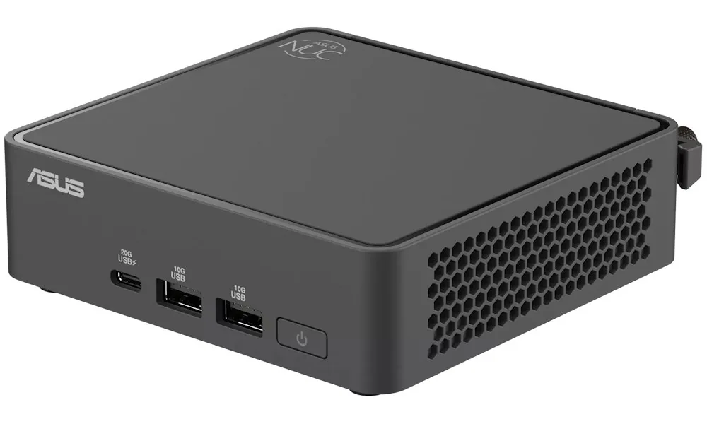 ASUS NUC 15 Pro RNUC15CRKU506302 - Mini PC Core Ultra 7 225H / až 4.9 GHz - RAM 16 GB - SSD 512 GB - NVMe - Arc Graphics 130T - Gigabit Ethernet, 2.5 Gigabit Ethernet, IEEE 802.11ax (Wi-Fi 6), IEEE 802.11be (Wi-Fi 7), Bluetooth 5.4 - žádný OS - monitor: ž