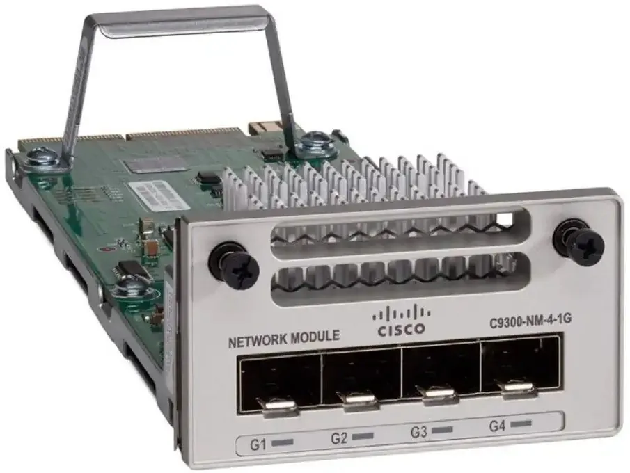 Cisco Catalyst 9300 Series Network Module - Expanzní modul - Gigabit SFP x 4 - pro Catalyst 9300