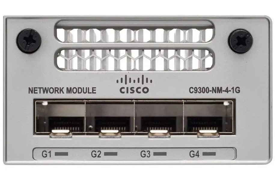 Cisco Catalyst 9300 Series Network Module - Expanzní modul - Gigabit SFP x 4 - pro Catalyst 9300