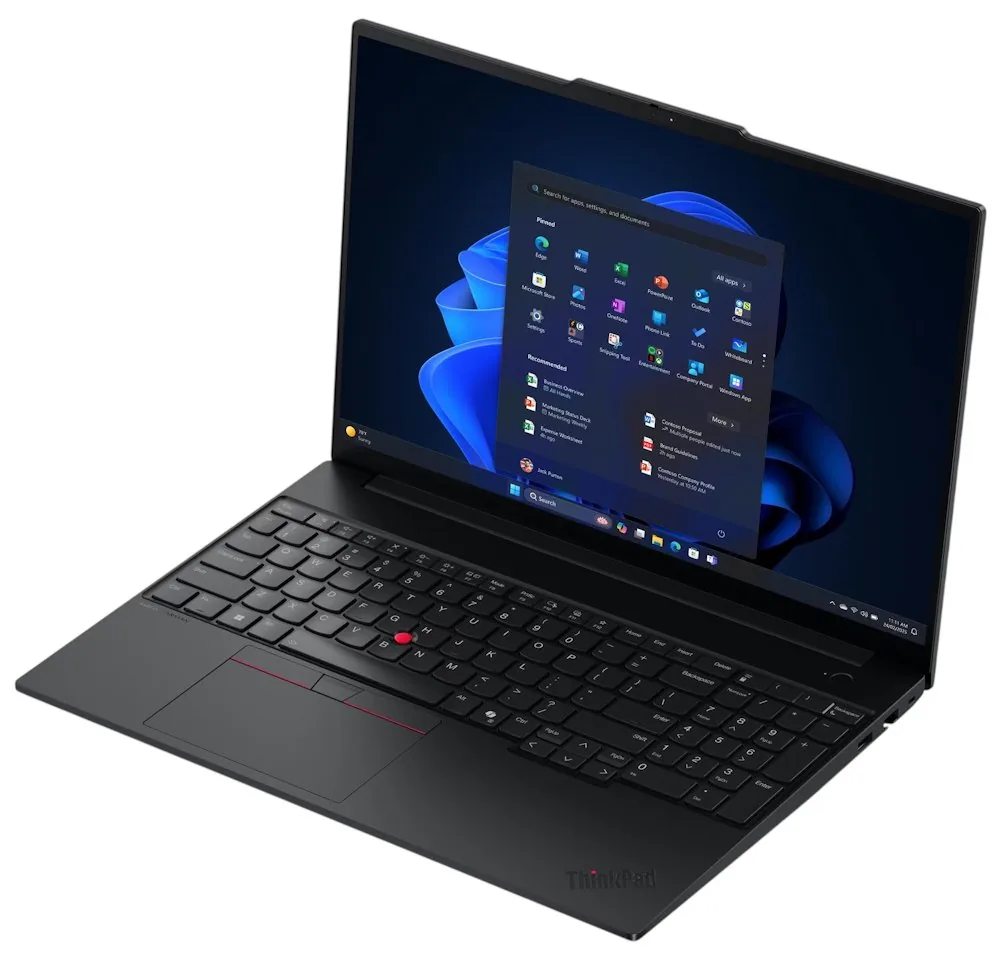 Lenovo ThinkPad E16 Gen 3 21ST - Provedění závěsu 180 stupňů - AMD Ryzen 5 - 220 / až 4.9 GHz - Win 11 Pro - Radeon 740M - 16 GB RAM - 512 GB SSD TCG Opal Encryption 2, NVMe - 16" IPS 1920 x 1200 - Wi-Fi 6E, Bluetooth - černá - kbd: česká/slovenská - s 3
