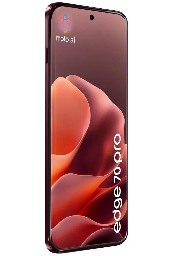 Motorola EDGE 70 Pro - PANTONE Zinfandel (Red) 6,78" single SIM + eSIM 12GB 512GB 5G Android 16