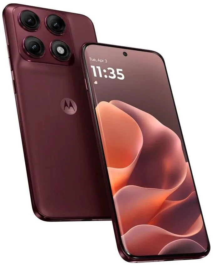 Motorola EDGE 70 Pro - PANTONE Zinfandel (Red) 6,78" single SIM + eSIM 12GB 512GB 5G Android 16