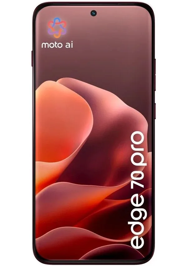 Motorola EDGE 70 Pro - PANTONE Zinfandel (Red) 6,78" single SIM + eSIM 8GB 256GB 5G Android 16