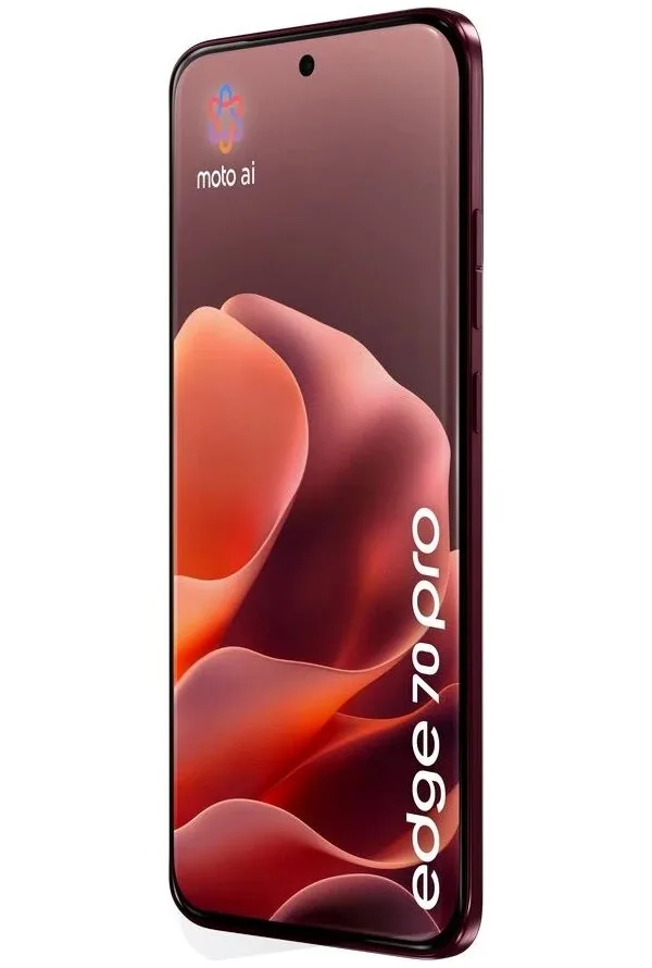 Motorola EDGE 70 Pro - PANTONE Zinfandel (Red) 6,78" single SIM + eSIM 8GB 256GB 5G Android 16