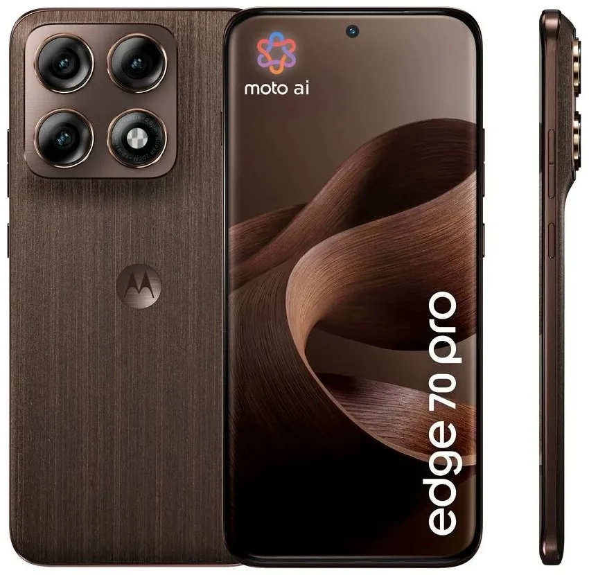 Motorola EDGE 70 Pro - PANTONE Chicory Coffee 6,78" single SIM + eSIM 8GB 256GB 5G Android 16