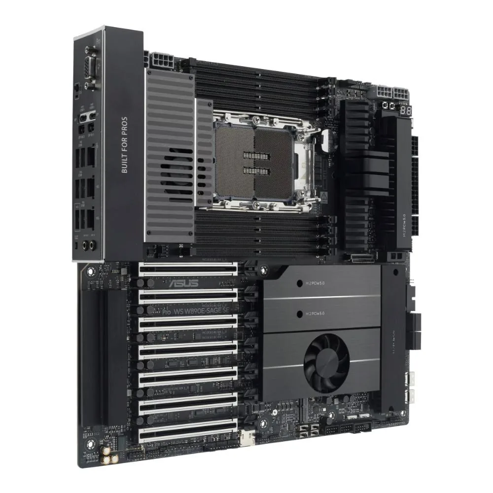 MB ASUS Pro WS W890-SAGE SE LGA4710-2 8xDDR5 M.2 mDP USB4 D-sub EEB