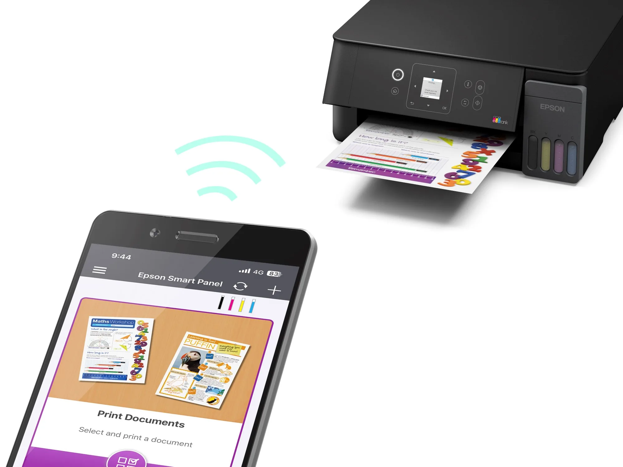 Epson EcoTank/L3361/Tisk/Ink/A4/LAN/WiFi/USB