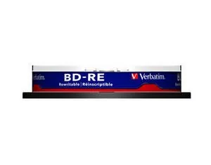 VERBATIM BD-RE SL(10-pack)Blu-Ray spindle 2x 25GB