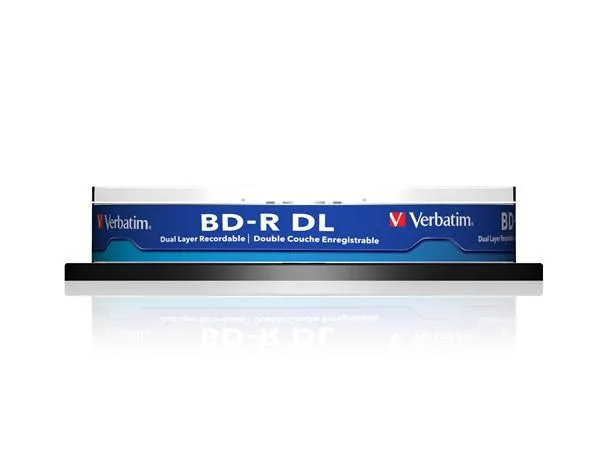 VERBATIM BD-R DL(10-pack)50GB/6x/spindle