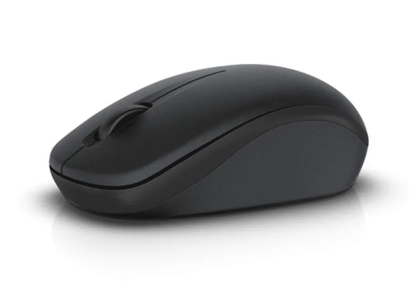 Dell WM126 - Myš - optický - 3 tlačítka - bezdrátový - RF - bezdrátový přijímač USB