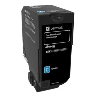 Lexmark - Azurová - originální - kazeta s barvivem LCCP - pro Lexmark CS720de, CS720dte, CS725de, CS725dte, CX725de, CX725dhe, CX725dthe