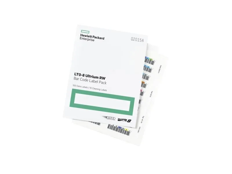 HPE LTO-8 RW Bar Code Label Pack