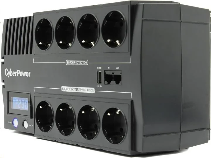 CyberPower BRICs Series II SOHO LCD UPS 1200VA 720W, German SCHUKO zásuvky