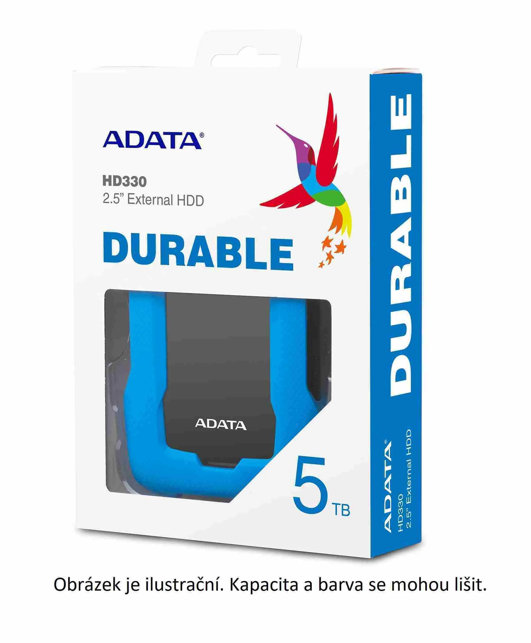 ADATA HD330/2TB/HDD/Externí/2.5"/Modrá/3R