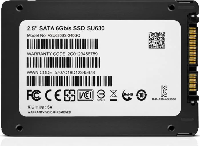 ADATA SSD 240GB Ultimate SU630 2,5" SATA III 6Gb s (R:520 W:450MB s)