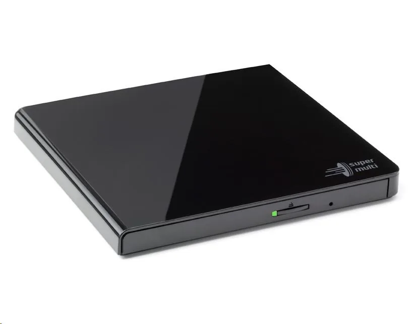 HITACHI LG - externí mechanika DVD-W CD-RW DVD±R ±RW RAM GP57EB40, Slim, Black, box+SW