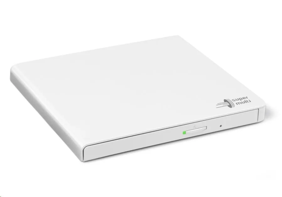 HITACHI LG - externí mechanika DVD-W CD-RW DVD±R ±RW RAM GP57EW40, Slim, White, box+SW
