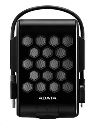 ADATA Externí HDD 1TB 2,5" USB 3.2, DashDrive™ Durable HD720, G-sensor, černý, (gumový, vodě nárazu odolný)