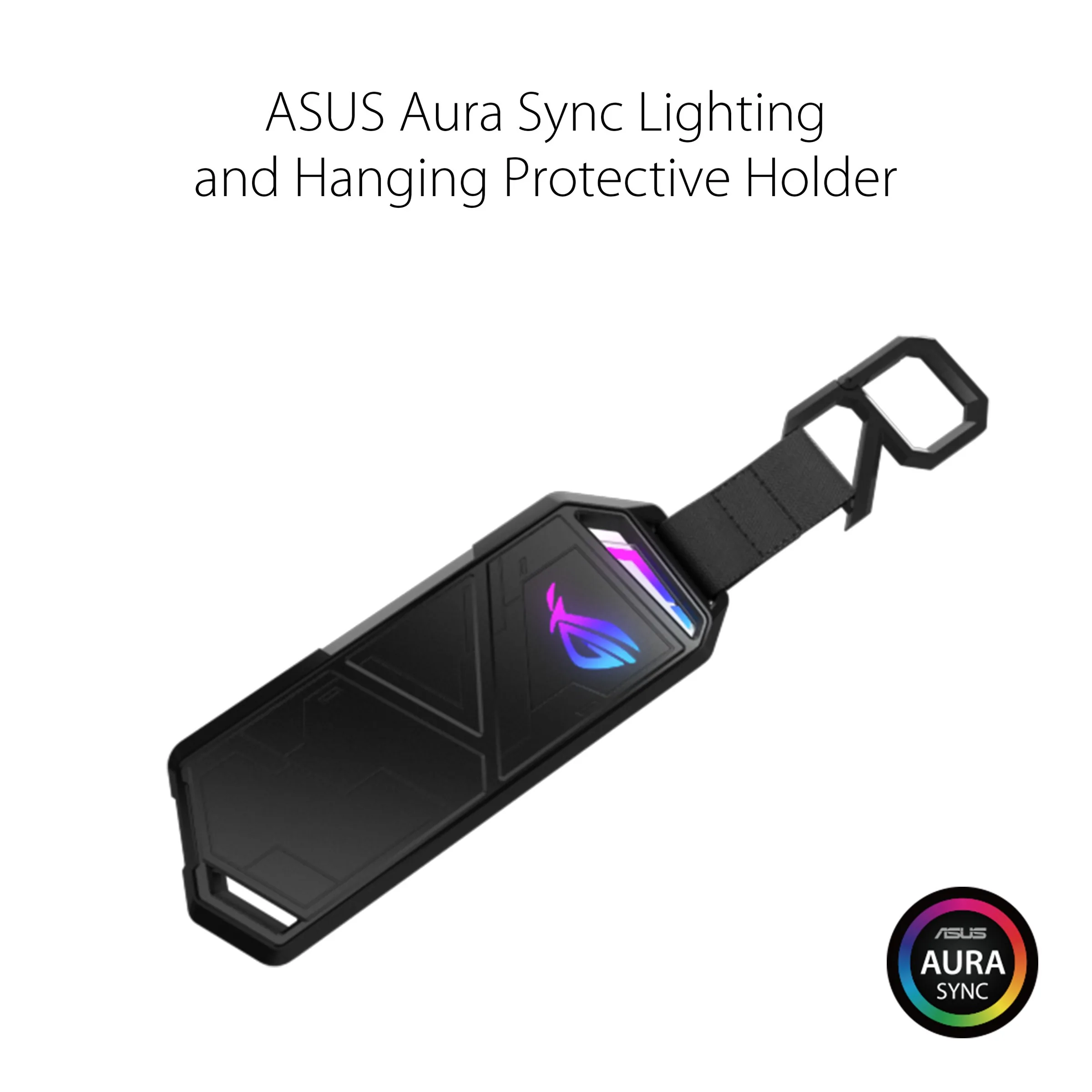 ACC ASUS ROG Strix Arion, M.2 SSD, USB-C, box, černá