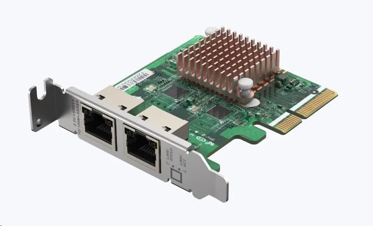 QNAP QXG-2G2T-I225 - 2,5GbE (2 porty) PCIe karta pro PC i NAS