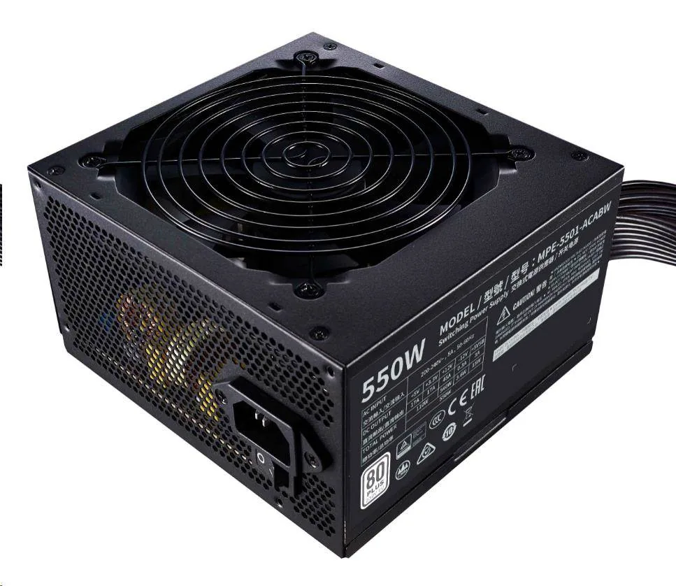 Cooler Master zdroj MWE White 550W V2, 120mm, 80+