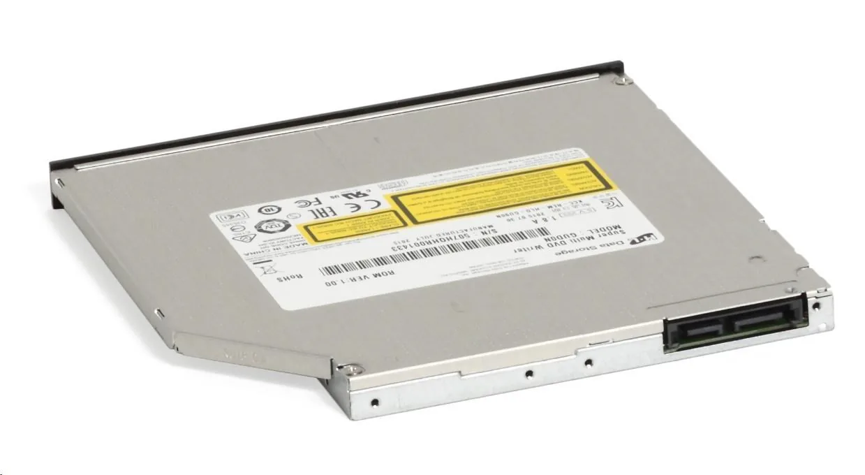HITACHI LG - interní mechanika DVD-W CD-RW DVD±R ±RW RAM M-DISC GUD1N, Slim, 9.5 mm Tray, Black, bulk bez SW