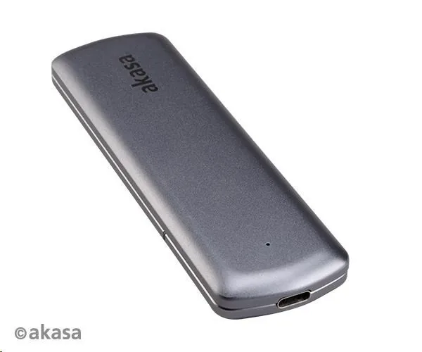 AKASA externí box pro M.2 SATA NVMe SSD, USB 3.2 Gen 2, 10Gb s, hliník