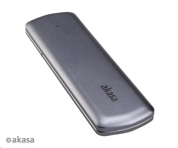 AKASA externí box pro M.2 SATA NVMe SSD, USB 3.2 Gen 2, 10Gb s, hliník