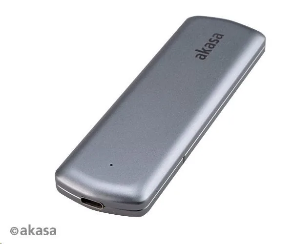 AKASA externí box pro M.2 SATA NVMe SSD, USB 3.2 Gen 2, 10Gb s, hliník