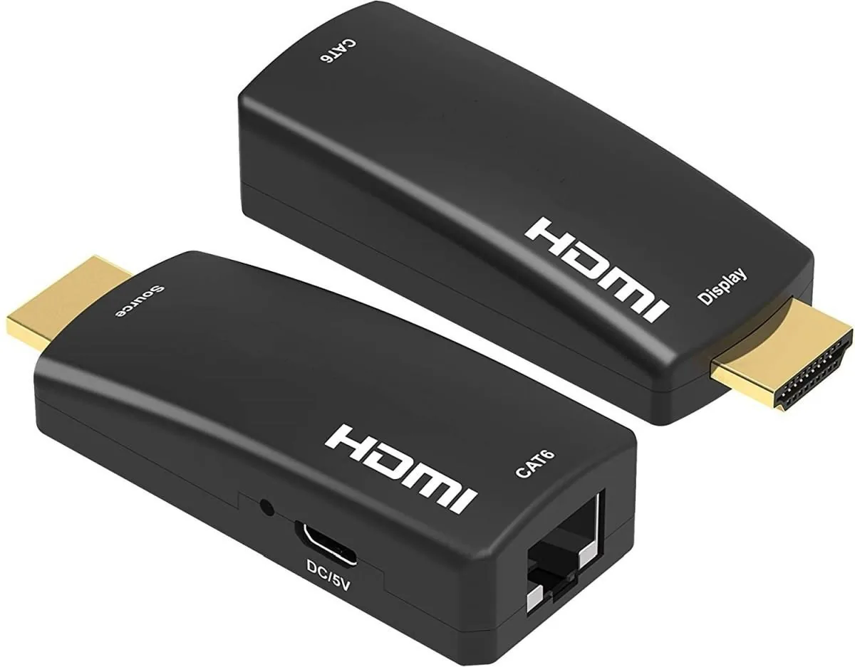 PREMIUMCORD HDMI FULL HD 1080p extender na 50m přes jeden kabel Cat5e 6