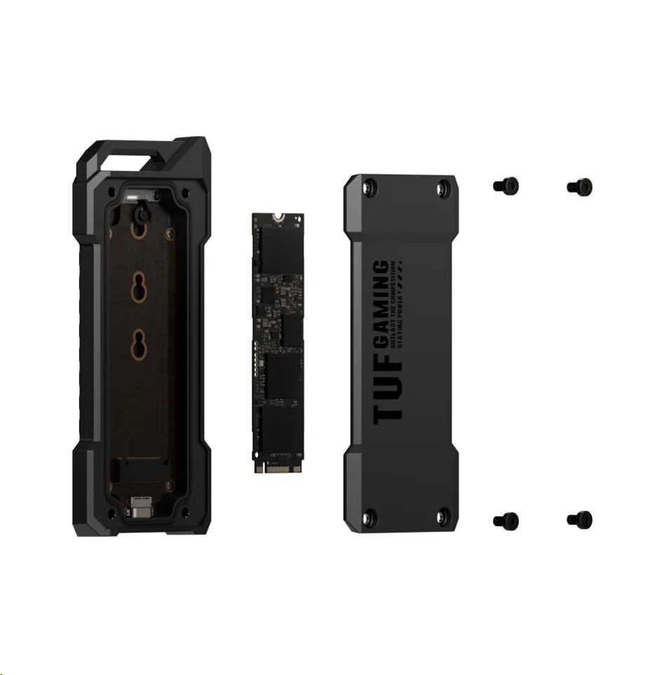 ACC ASUS TUF Gaming A1 SSD, USB-C, box, černá