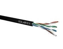Instalační kabel Solarix CAT5E UTP PE Fca venkovní 100m/box SXKD-5E-UTP-PE