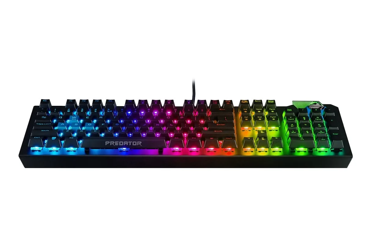 Acer Predator AETHON 700/Drátová USB/US-Layout/Černá
