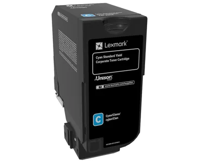 Lexmark - Azurová - originální - kazeta s barvivem LCCP, LRP, Lexmark Corporate - pro Lexmark CS720de, CS720dte, CS725de, CS725dte, CX725de, CX725dhe, CX725dthe