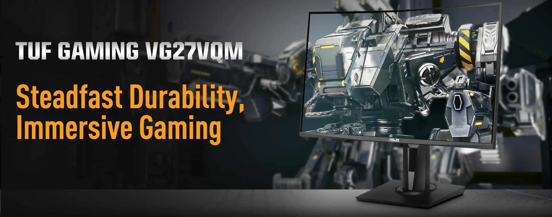 ASUS TUF Gaming VG27VQM 27" 1920x1080 FullHD 240Hz 1ms 350cd USB 2xHDMI DP repro