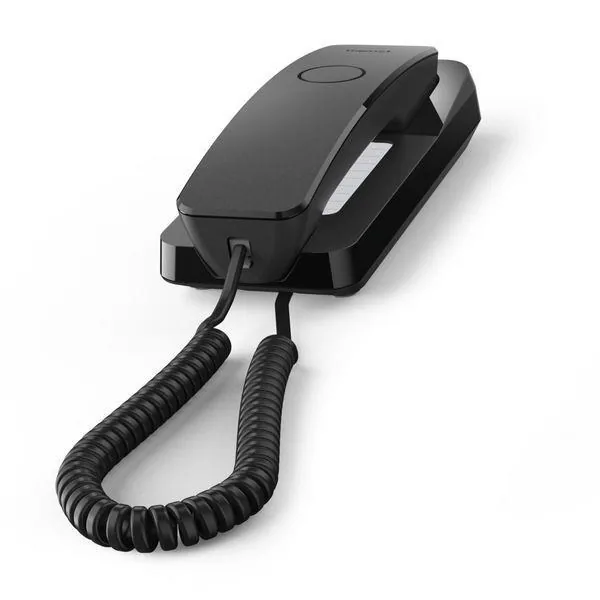Gigaset DESK 200 - nástěnný telefon, černý